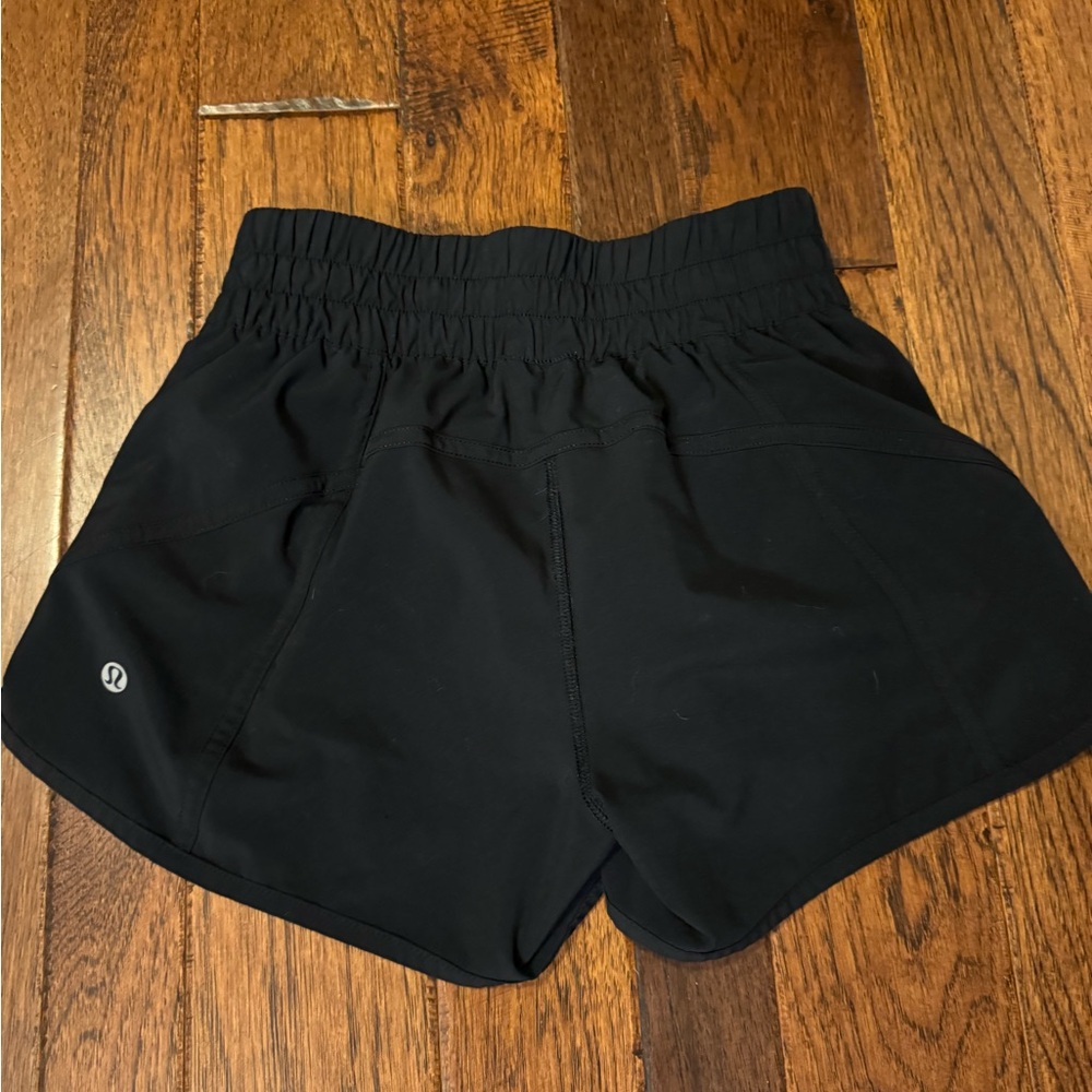 Lululemon track shorts size 4